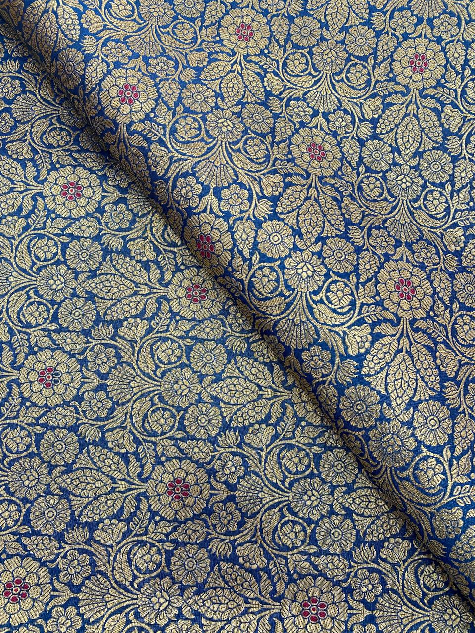Pure Banarasi Brocade (Color Available) 44"Inch