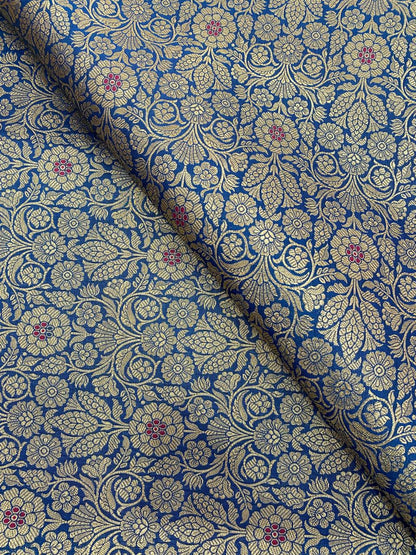 Pure Banarasi Brocade (Color Available) 44"Inch