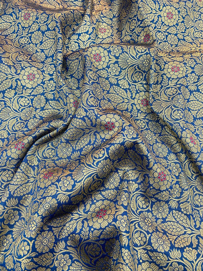 Pure Banarasi Brocade (Color Available) 44"Inch
