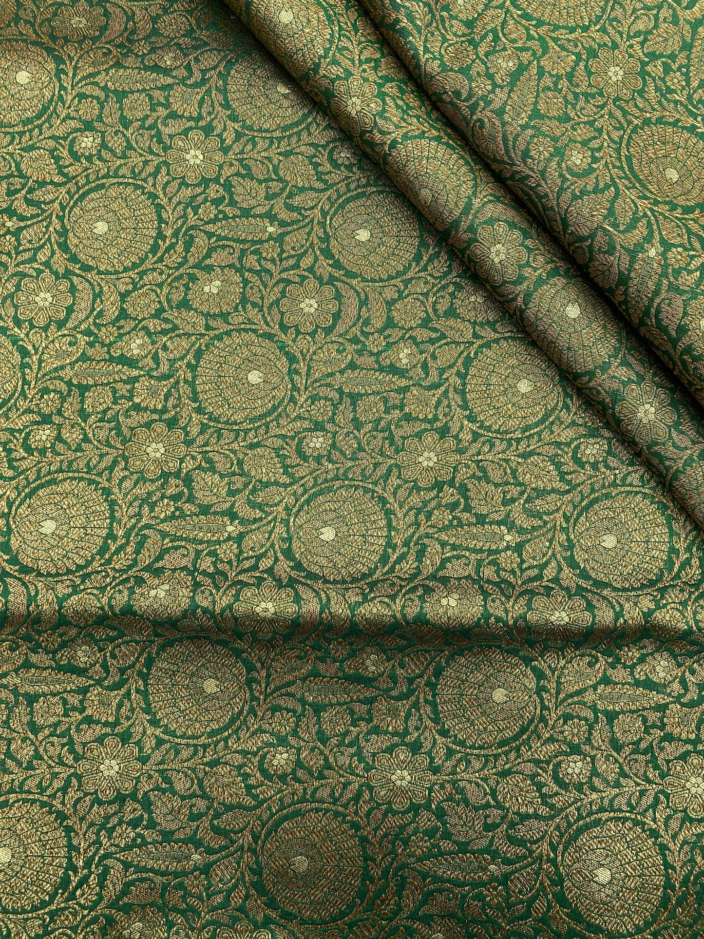 Pure Banarasi Brocade (Color Available) 44"Inch