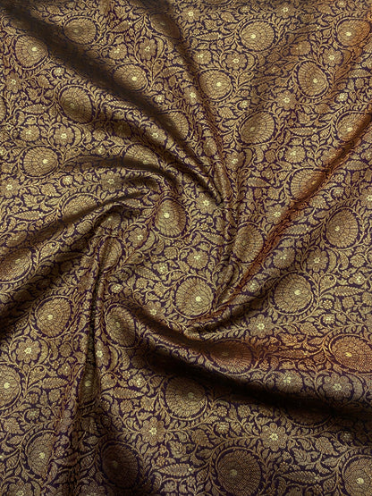 Pure Banarasi Brocade (Color Available) 44"Inch