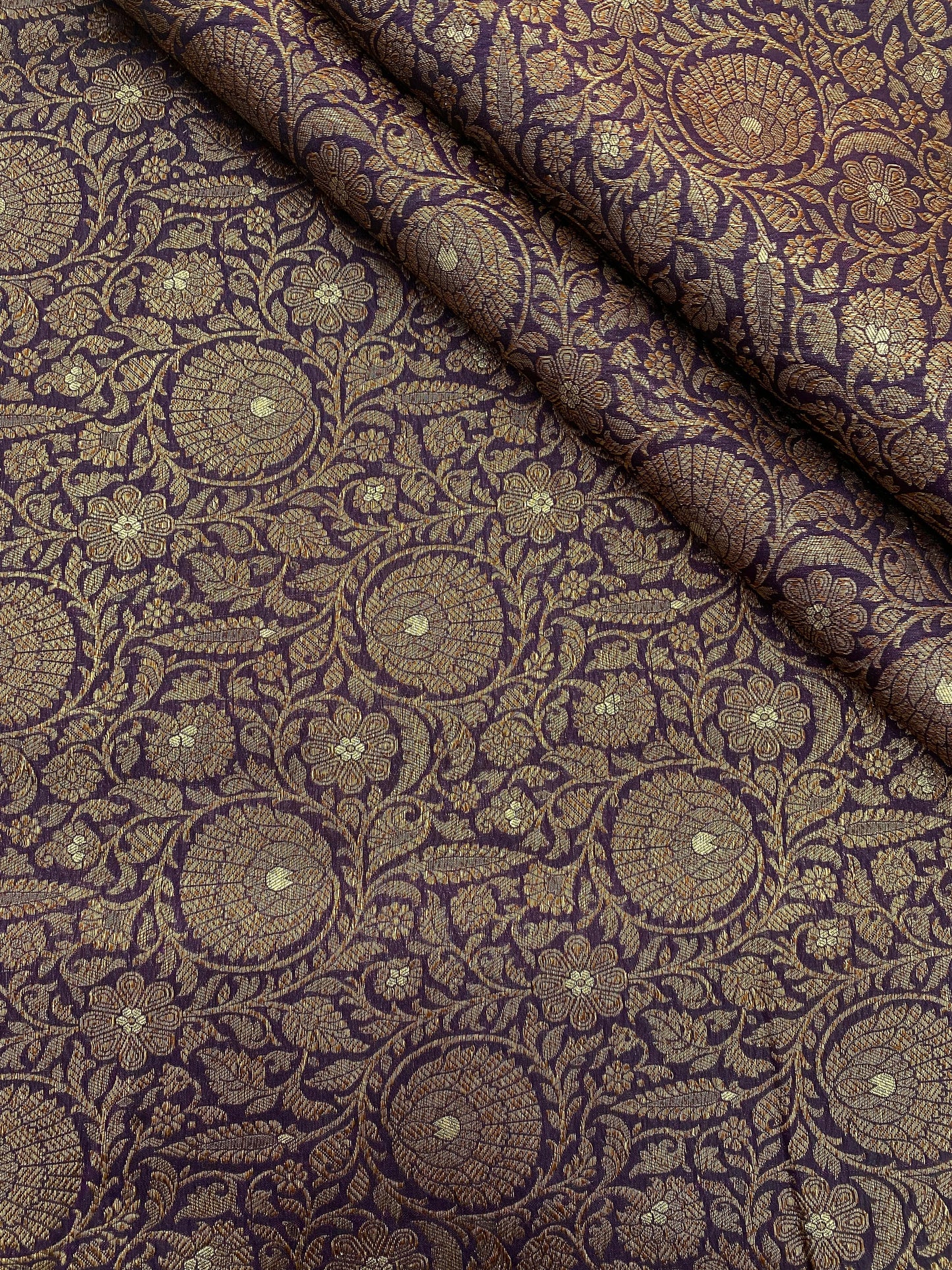 Pure Banarasi Brocade (Color Available) 44"Inch