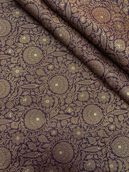 Pure Banarasi Brocade (Color Available) 44"Inch