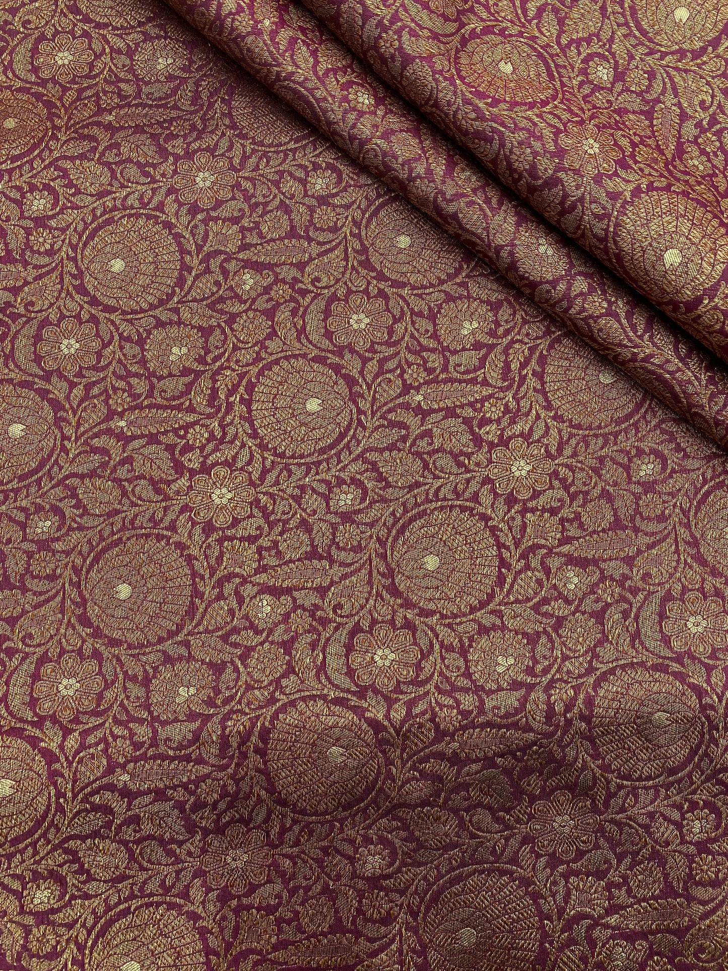 Pure Banarasi Brocade (Color Available) 44"Inch