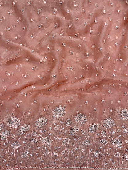 Organza Embroidery [Color Available]