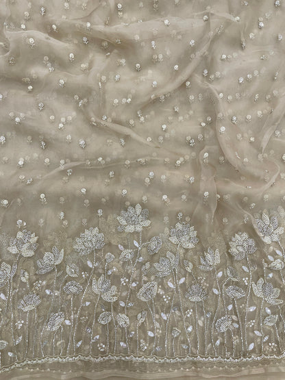Organza Embroidery [Color Available]