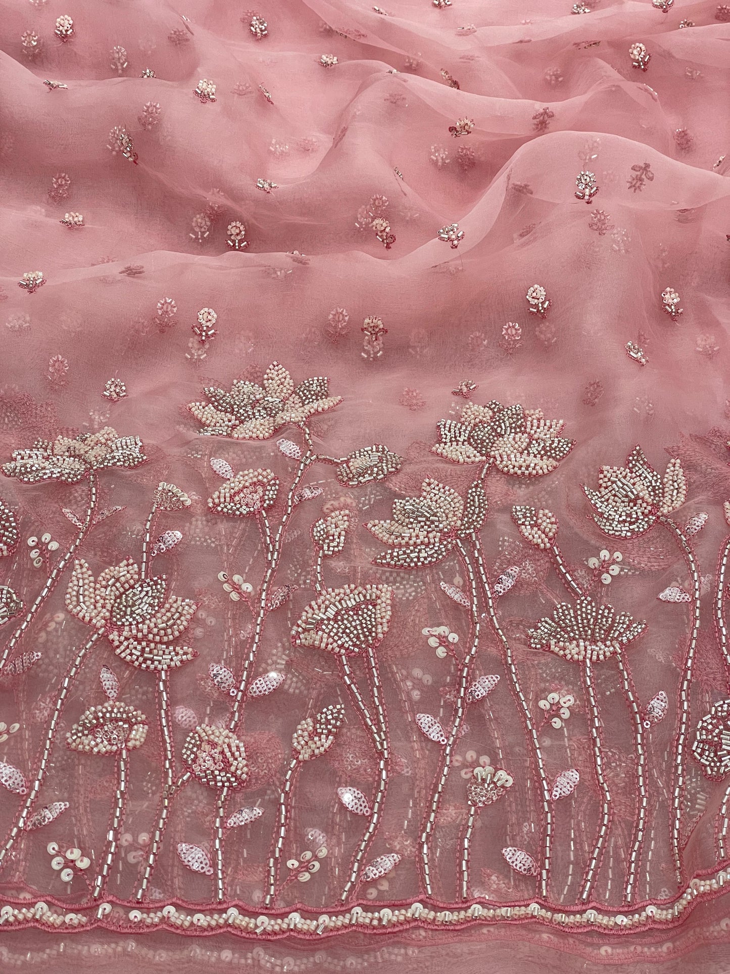 Organza Embroidery [Color Available]