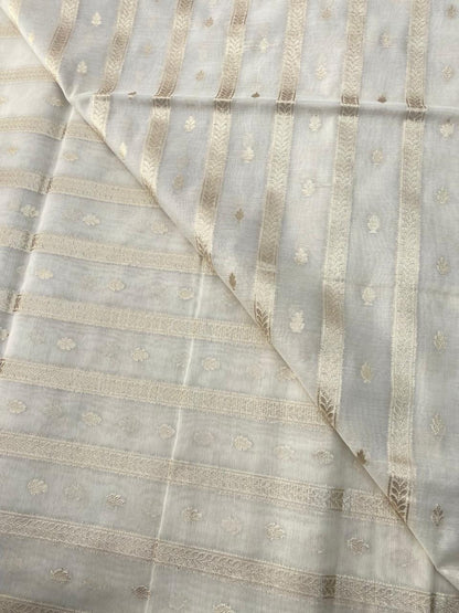 Chanderi Jacquard Dyeable