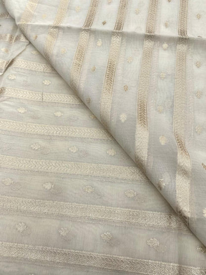 Chanderi Jacquard Dyeable