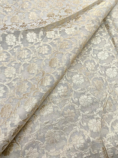 Chanderi Jacquard Dyeable