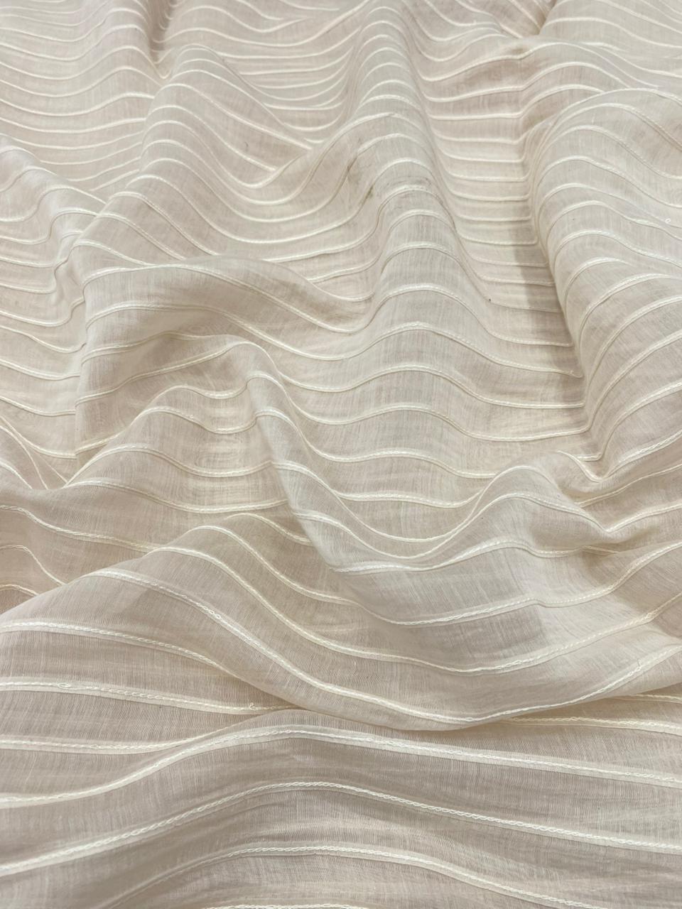 Chanderi Pintex Embroidery