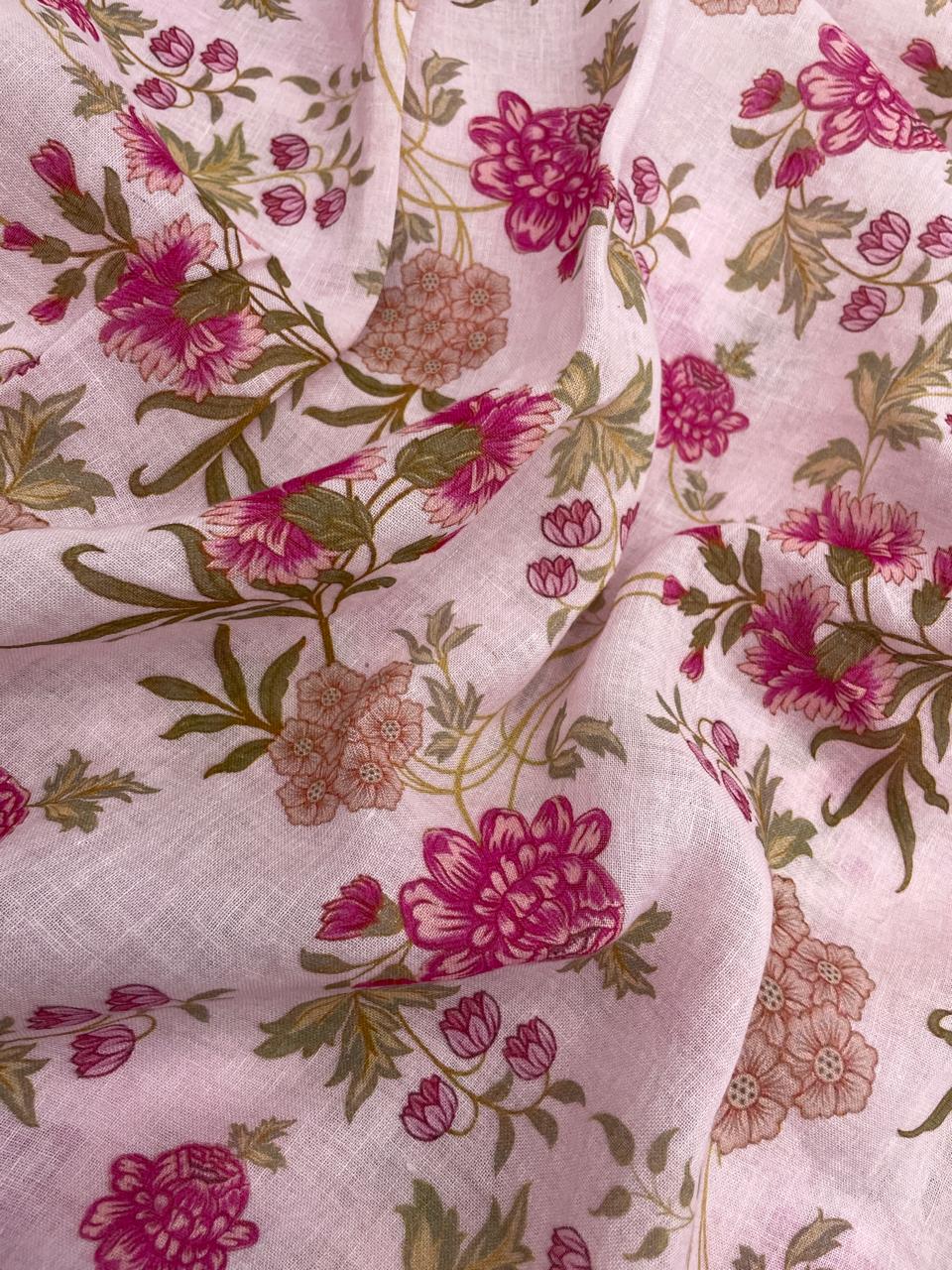 Cotton Linen Print (44'inch)