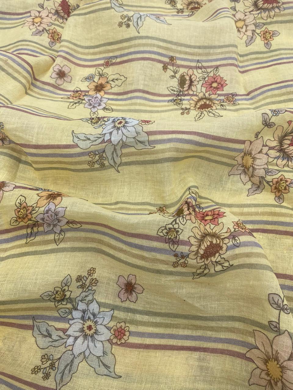 Cotton Linen Print (44'inch)