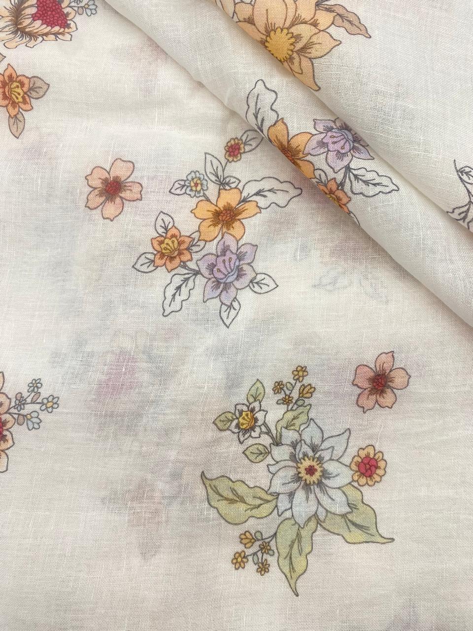 Cotton Linen Print (44'inch)