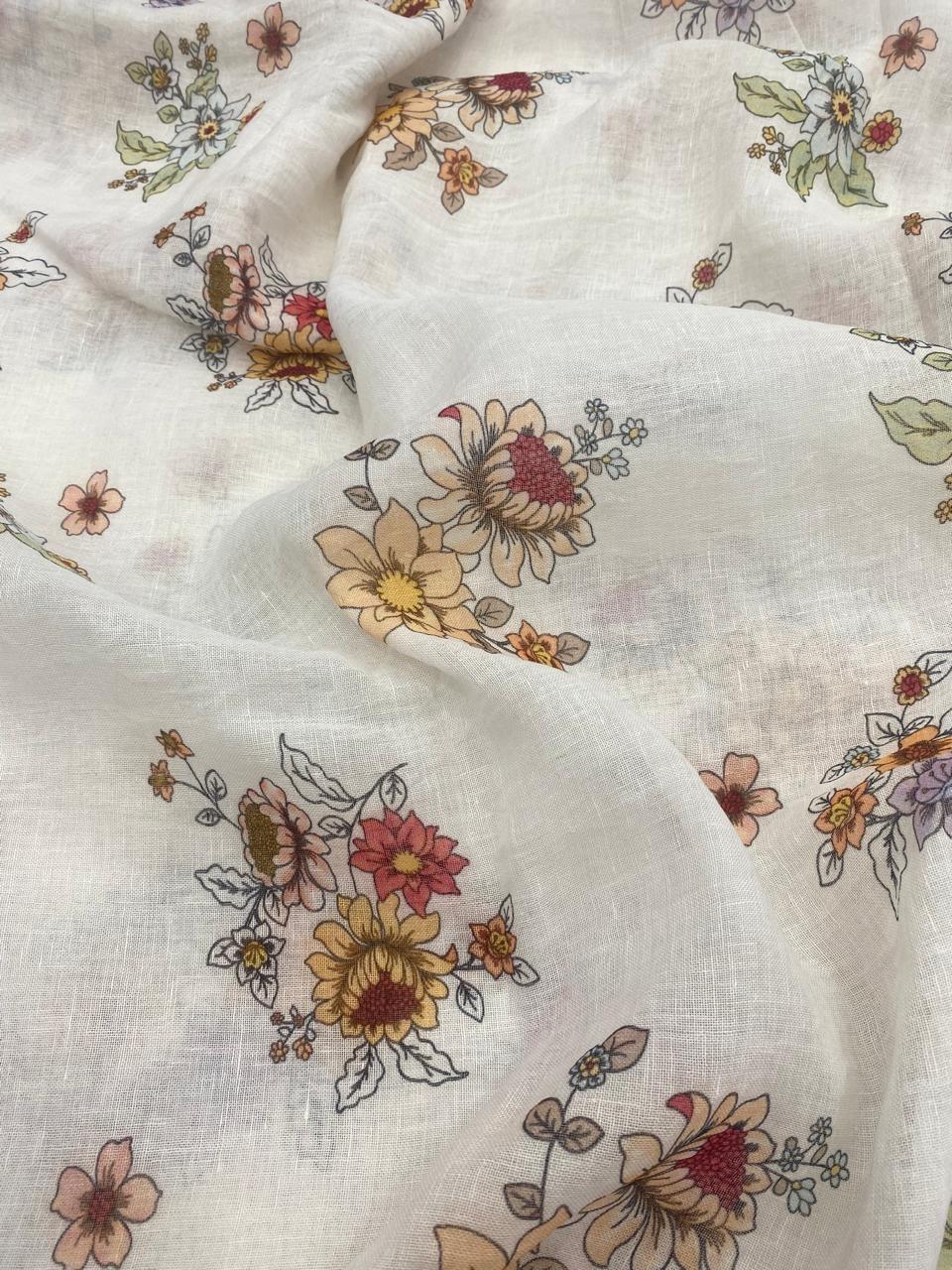 Cotton Linen Print (44'inch)