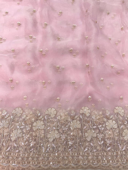 Organza Embroidery [Color Available]