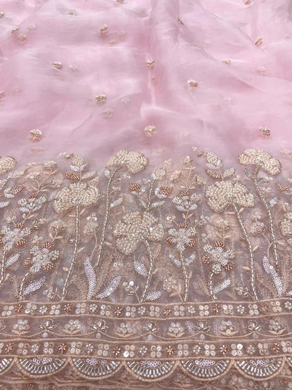 Organza Embroidery [Color Available]