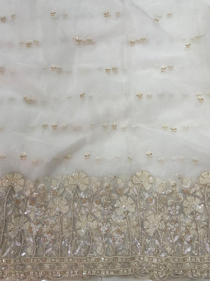 Organza Embroidery [Color Available]