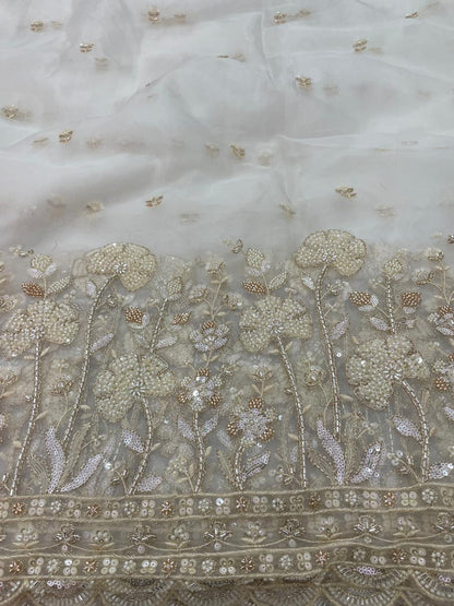 Organza Embroidery [Color Available]