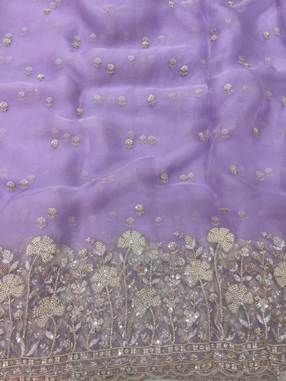 Organza Embroidery [Color Available]