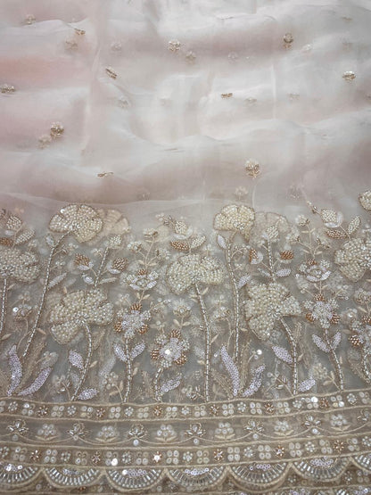 Organza Embroidery [Color Available]