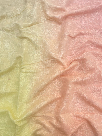 Chanderi Shaded Embroidery