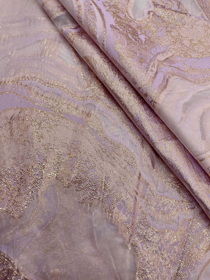 Organza Zari Work