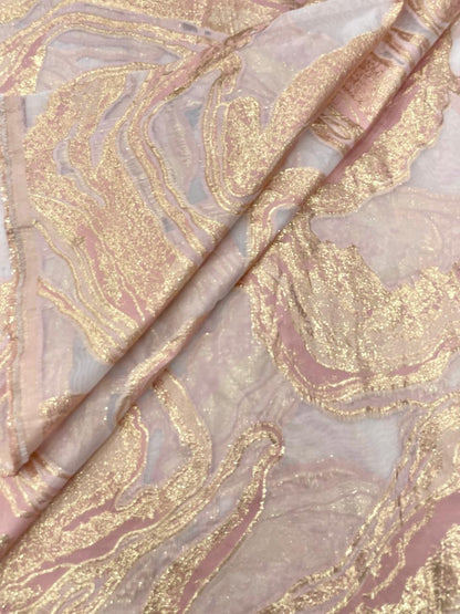 Organza Zari Work