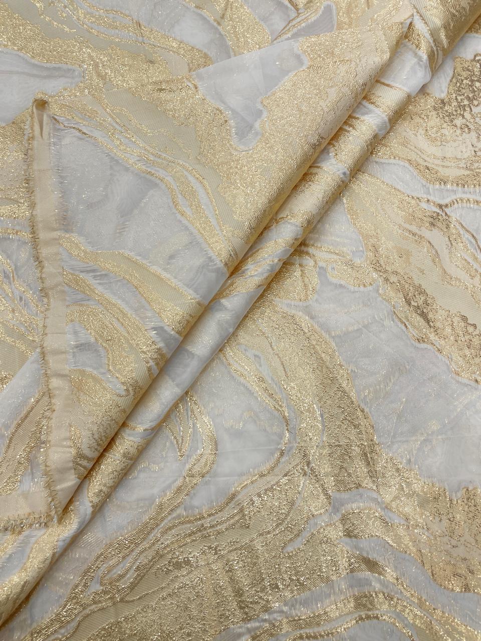 Organza Zari Work