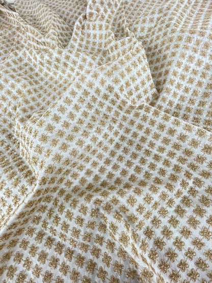 Mysore Silk Embroidery Dyeable