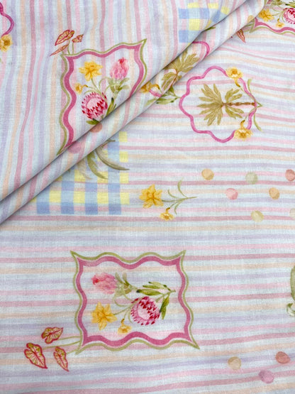 Cotton Linen Print (44'inch)