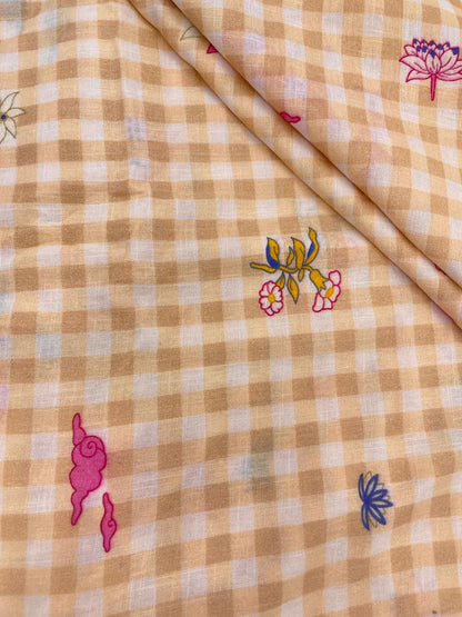 Cotton Linen Print (44'inch)