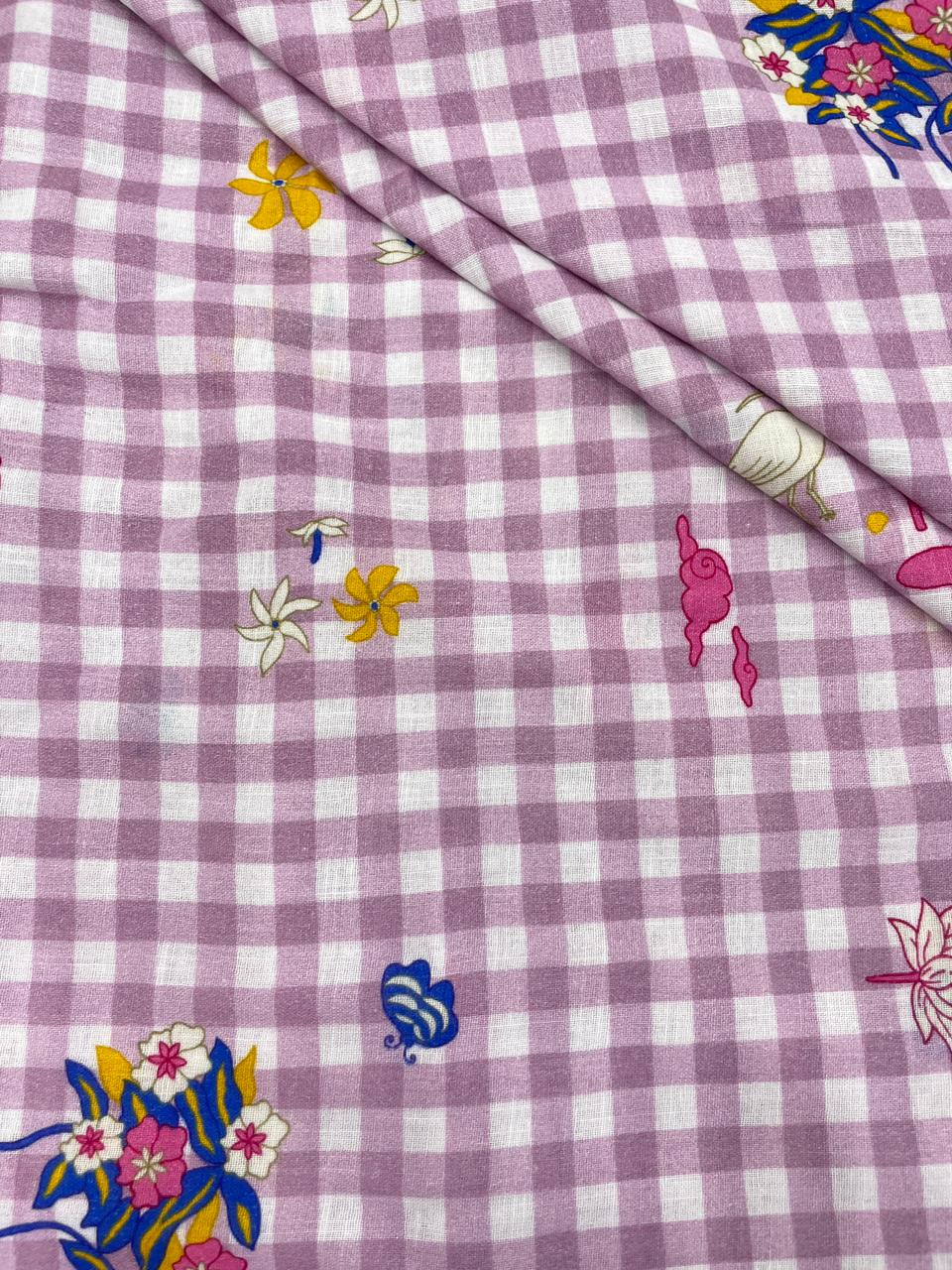 Cotton Linen Print (44'inch)
