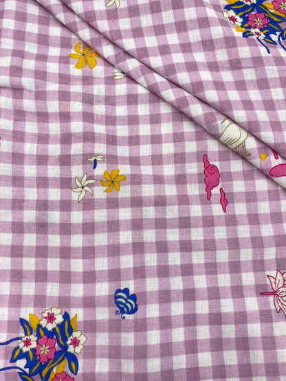 Cotton Linen Print (44'inch)