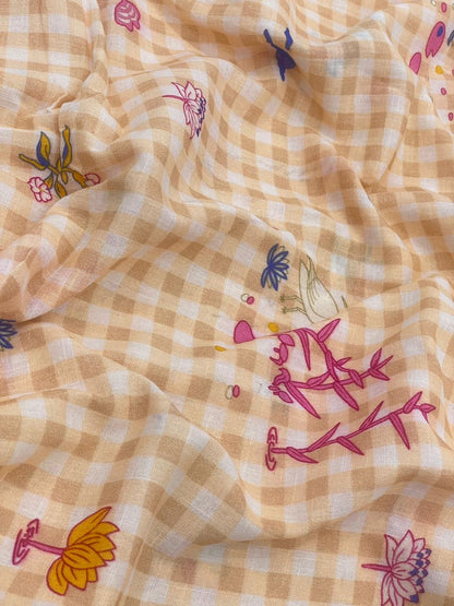 Cotton Linen Print (44'inch)