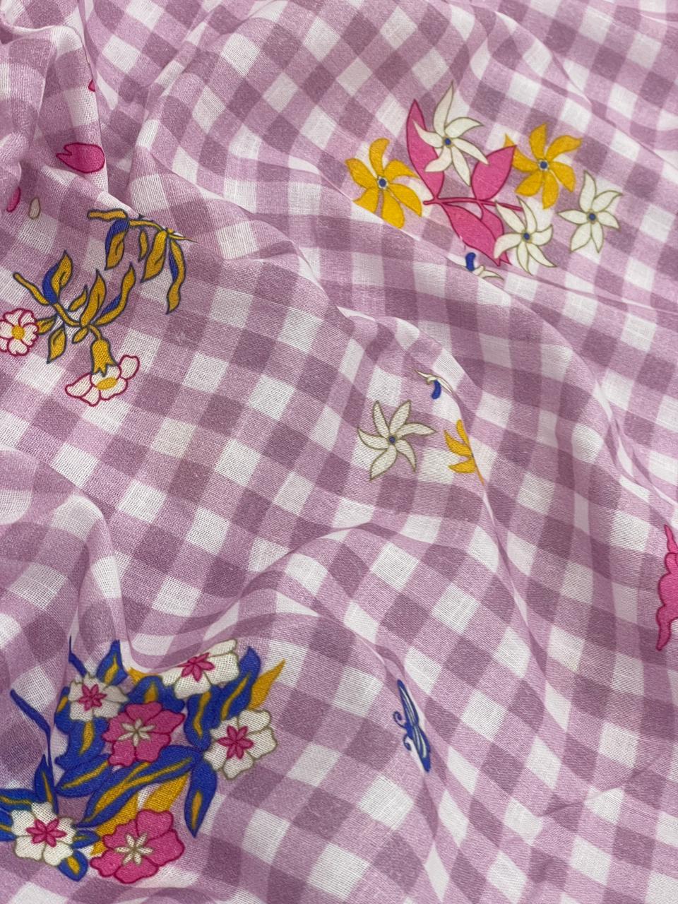 Cotton Linen Print (44'inch)