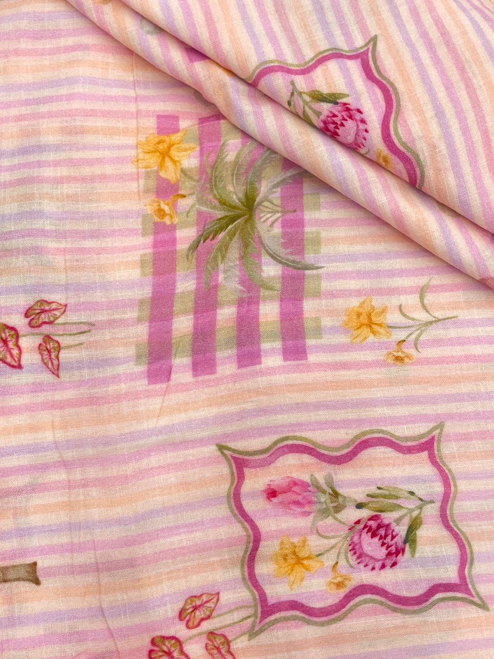 Cotton Linen Print (44'inch)