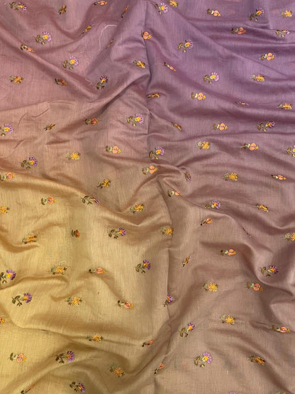 Chanderi Embroidery 4D Shaded