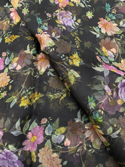 Silk Organza Print