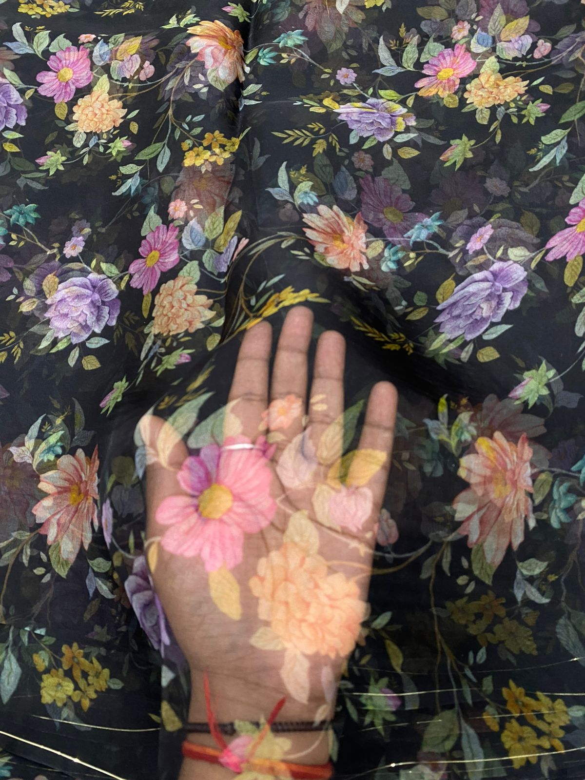Silk Organza Print