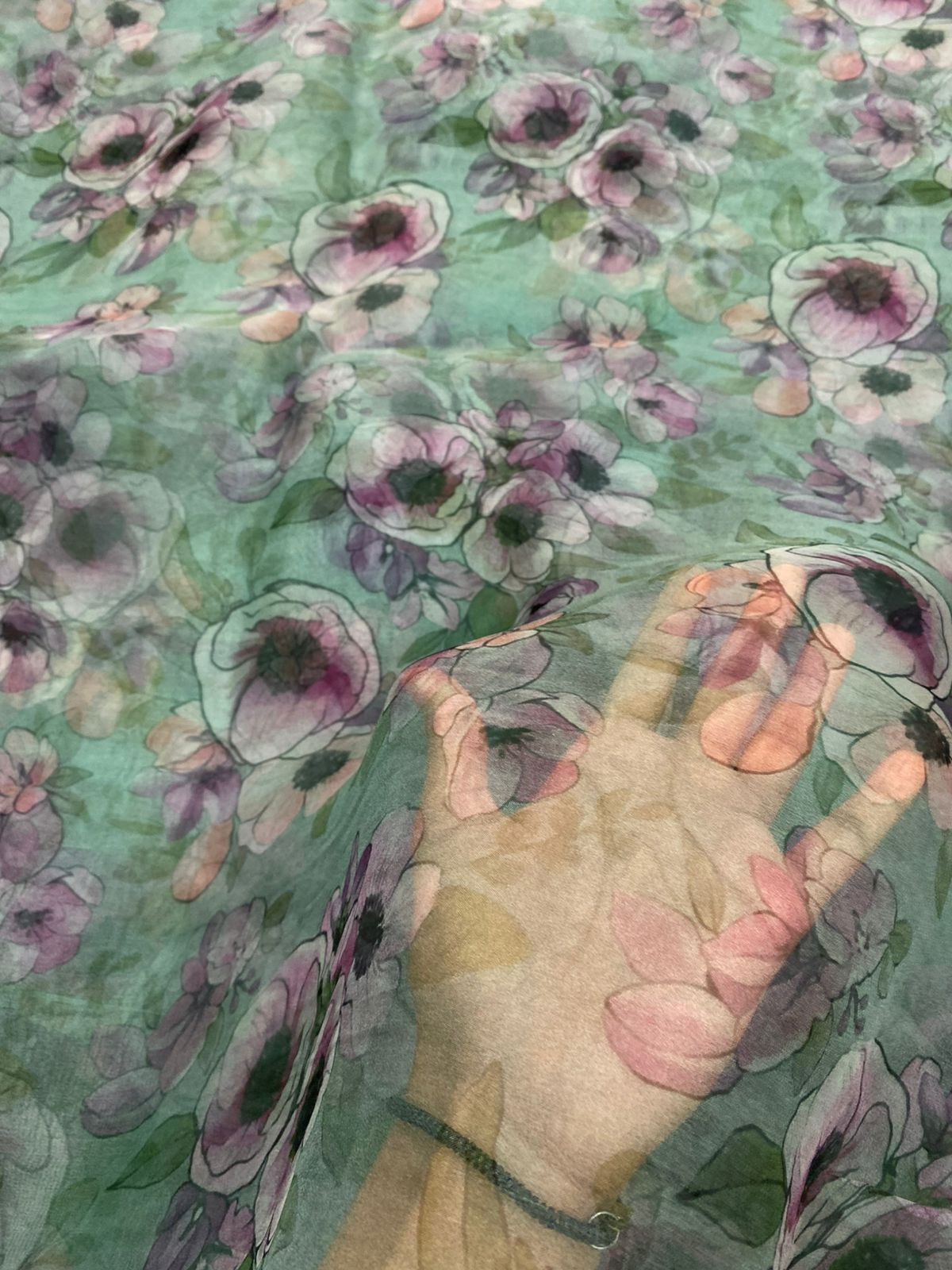 Silk Organza Print