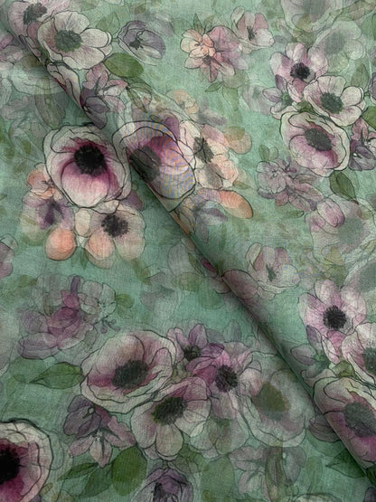 Silk Organza Print