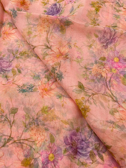 Silk Organza Print