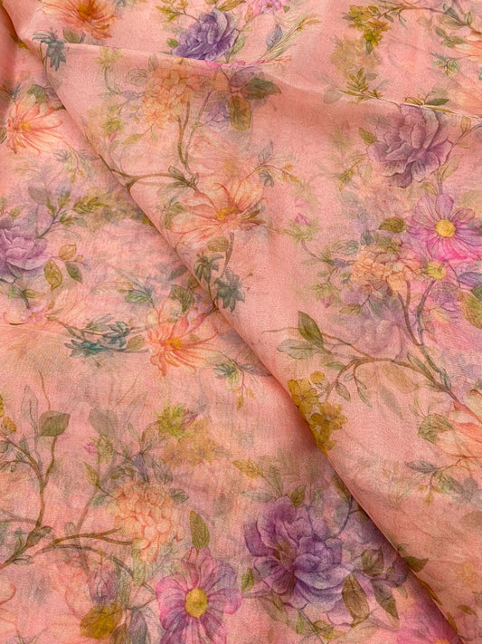 Silk Organza Print