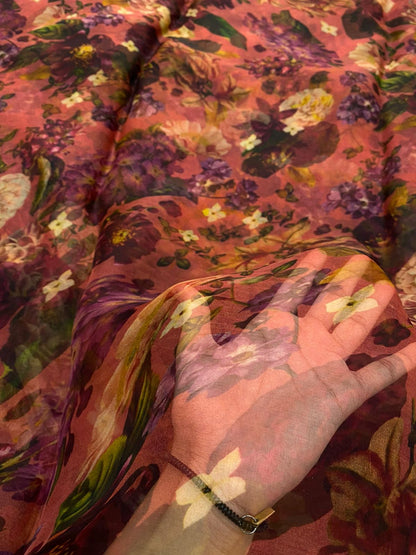 Silk Organza Print