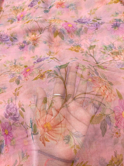 Silk Organza Print