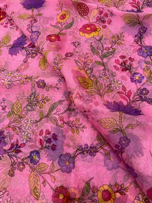 Silk Organza Print