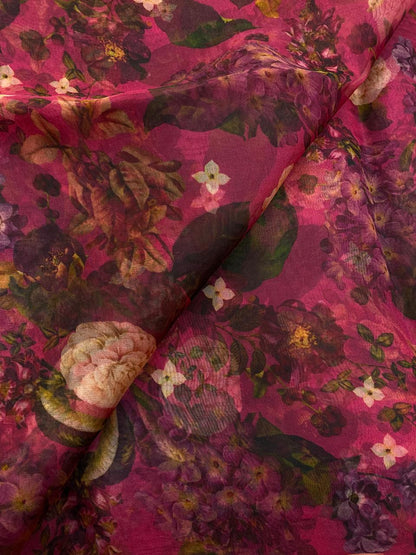Silk Organza Print