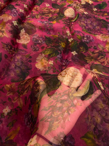 Silk Organza Print