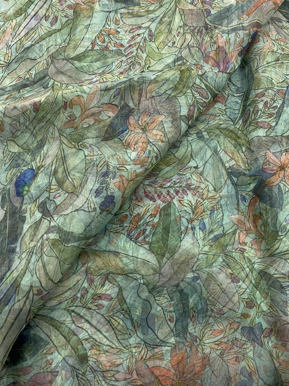 Silk Organza Print